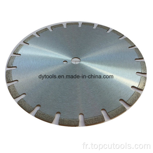 Soudage laser en béton Asphalte Diamond Cutting Blade